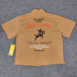 NWT Men's Gifted L.A. "Last Frontier" Casual‎ Shirt